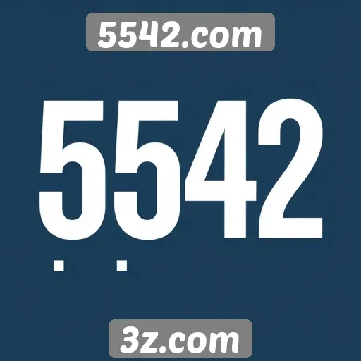 Acessibilidade e navegação no 5542.com